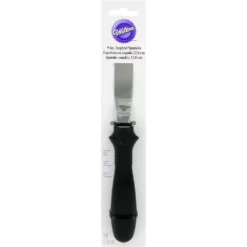 Wilton 9in Angled Black Spatula