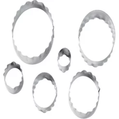 Wilton 6pc Cut-Outs Oval 6 Wilton 6pc Cut-Outs Oval -Cookware Shop ZOR W4172583 2