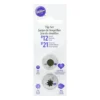 Wilton Stainless Steel Round & Star Piping Nozzle Set 2 Wilton Stainless Steel Round & Star Piping Nozzle Set -Cookware Shop ZOR W418 2112